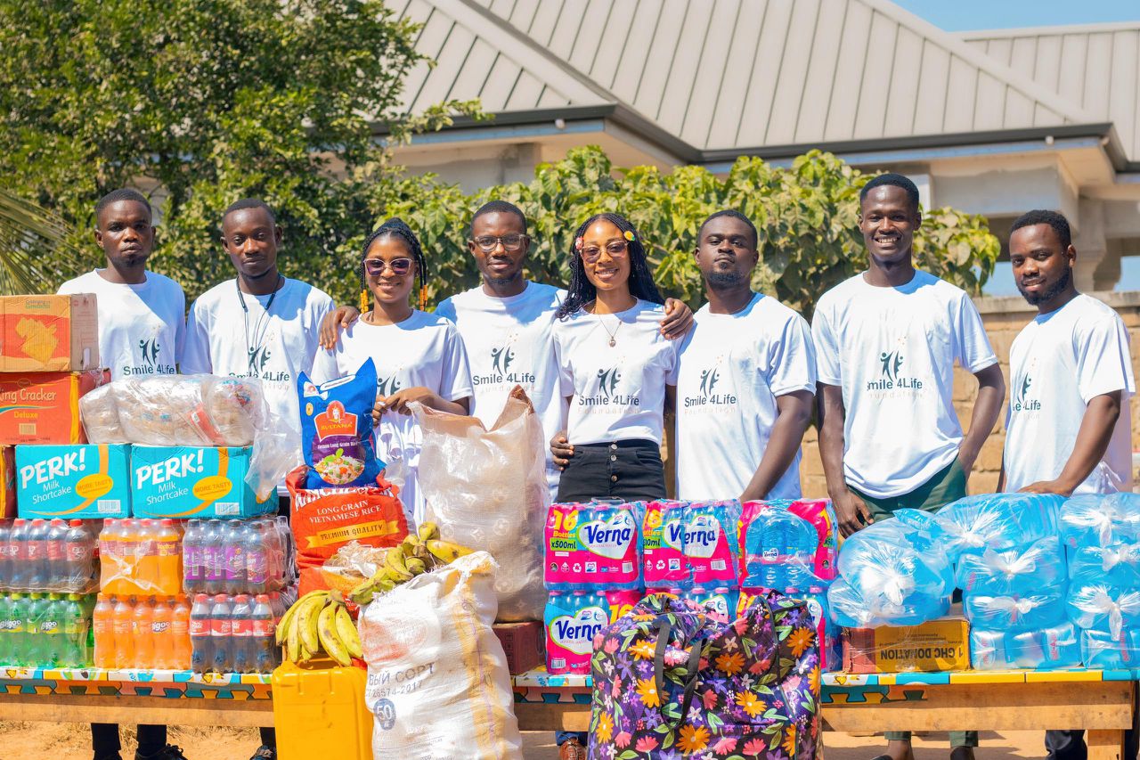 Bibiani Orphanage Donation photo from Kenneth Adu-Akwabeng's work.